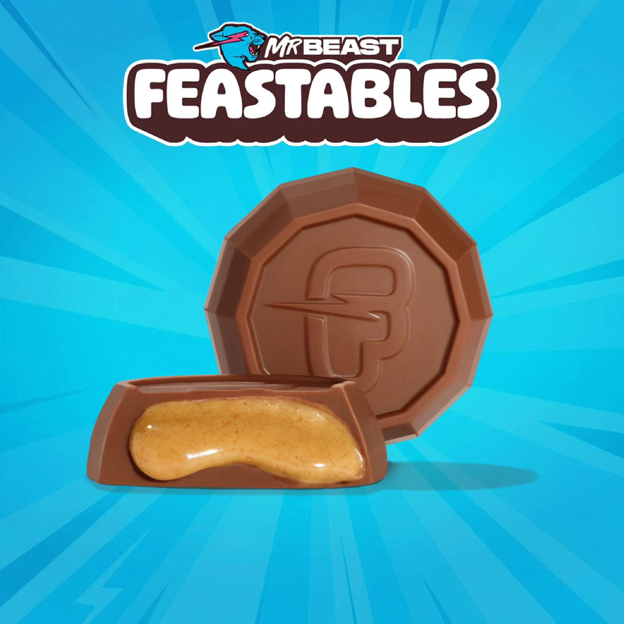 მრ. ბისტი შოკოლადი არაქისის კარაქის შიგთავსით