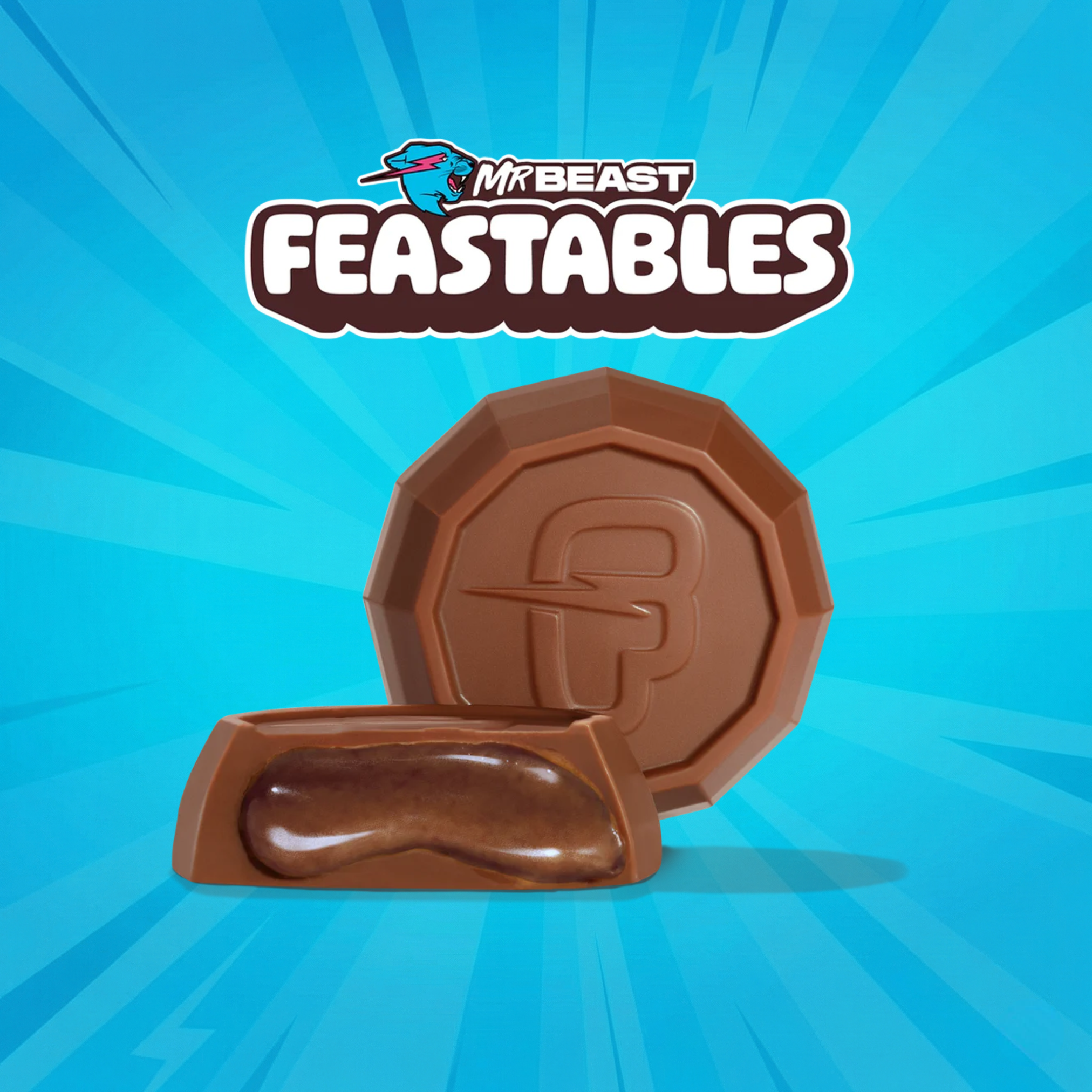 მრ ბისტი შოკოლადი თხილისა და კრემის შიგთავსით