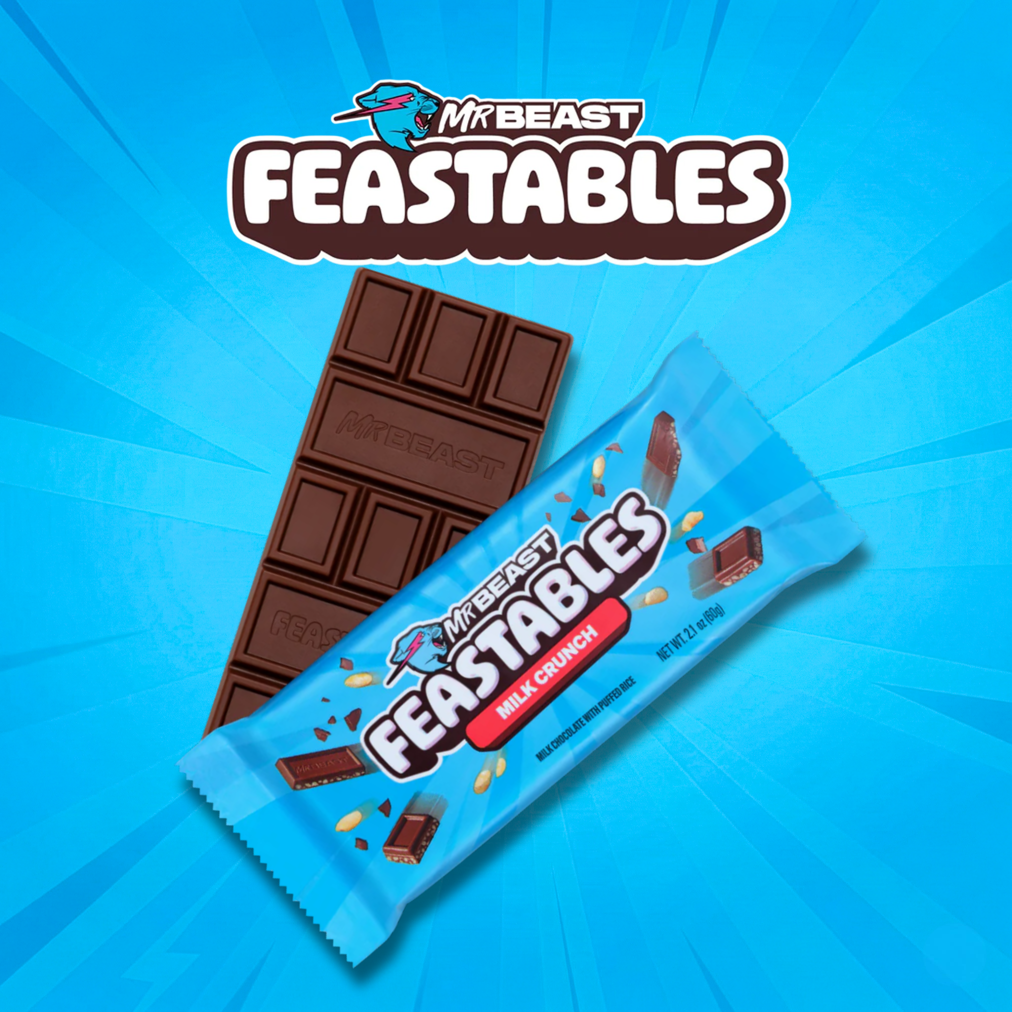 მრ.ბისტი "ხრაშუნა" შოკოლადის ფილა