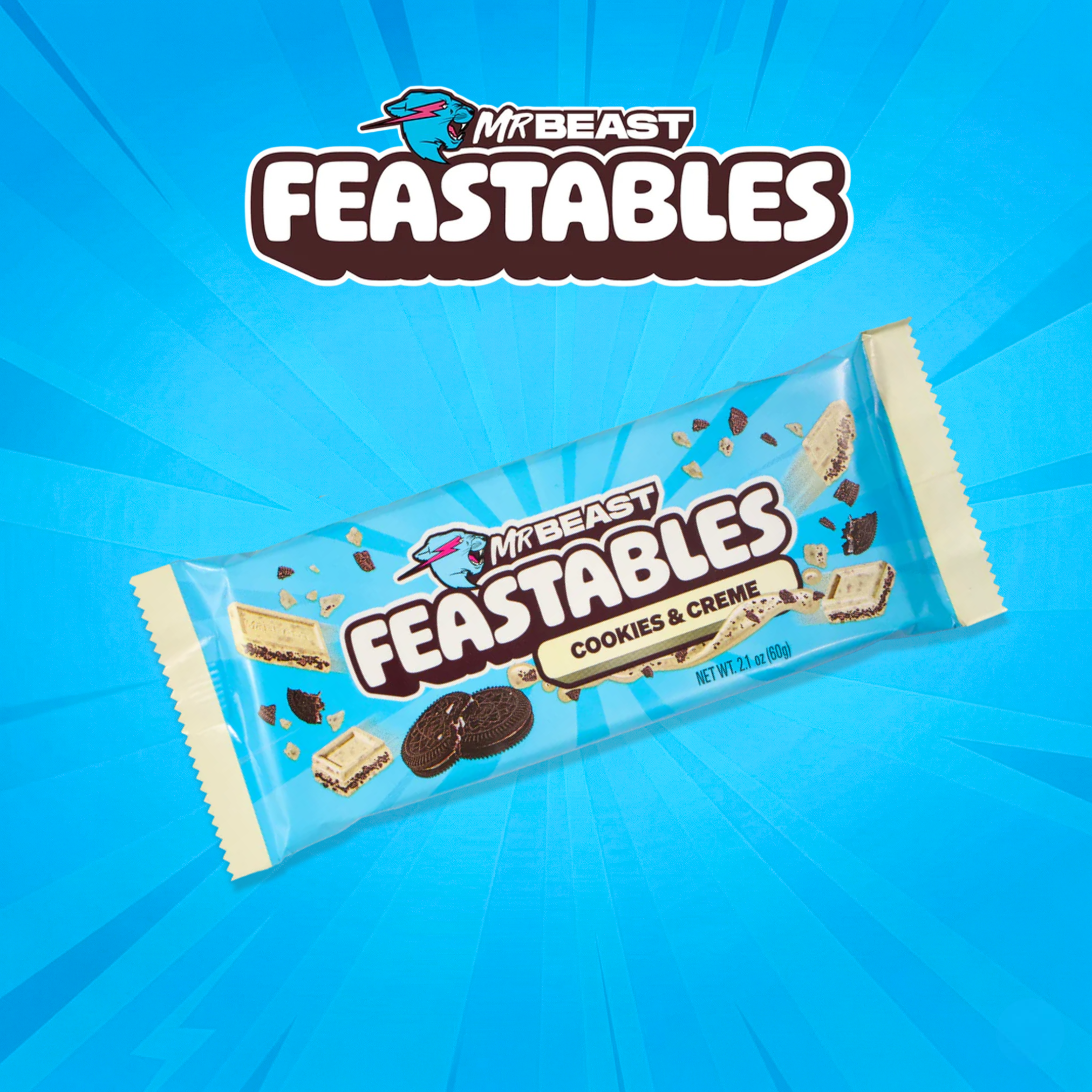 მრ. ბისტი თეთრი შოკოლადის ფილა კაკაოს კრემის შიგთავსით