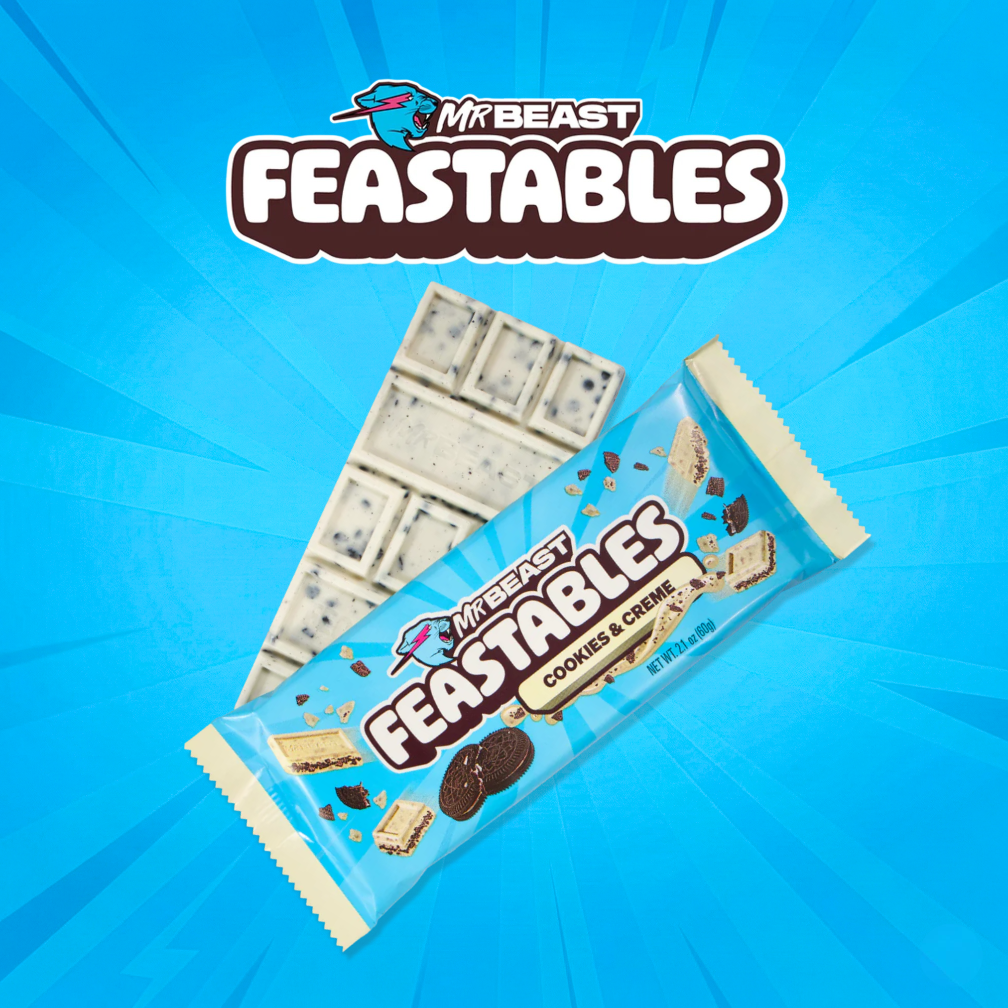 მრ. ბისტი თეთრი შოკოლადის ფილა კაკაოს კრემის შიგთავსით